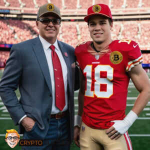 Super Bowl Krypto Fiesta: Chiefs, 49ers und Bitcoins Touchdown-Tanz!